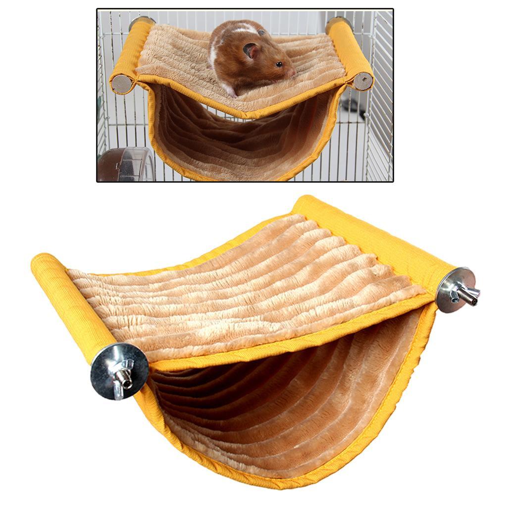 Warm Hamster Hammock Hanging Bed Mouse Ferret Nest Rats Cage Toys