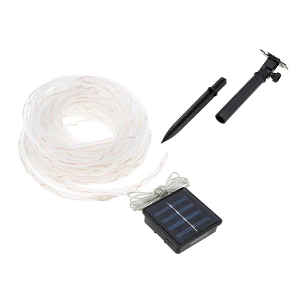 Outdoor Solar LED String Lights Lamp Christmas Tree Decor