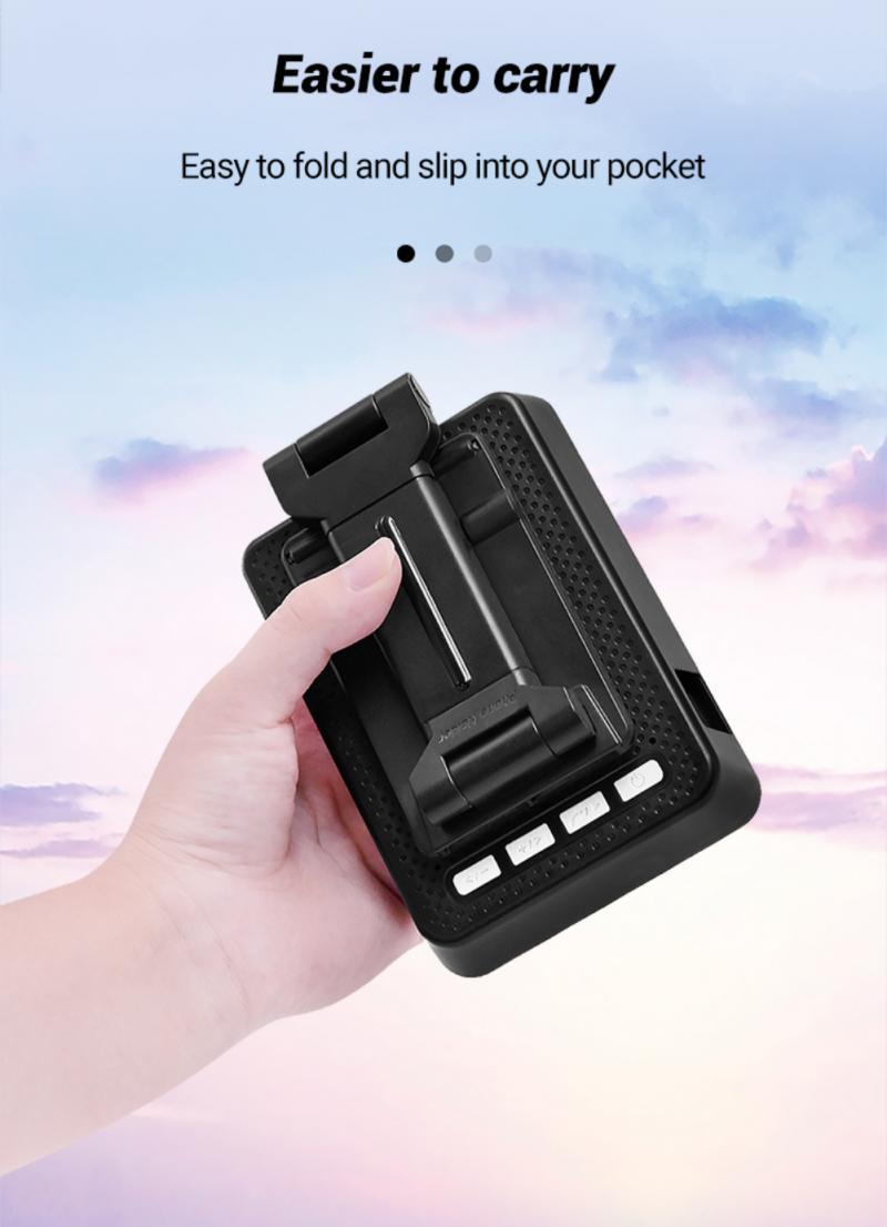 L29 Mini Portable Wireless Bluetooth-compatible Speaker Folding Phone Holder Bracket Compatible For Iphone Samsung Xiaomi