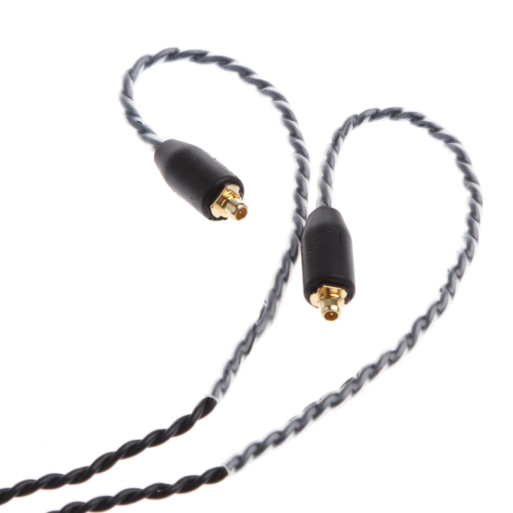 Upgrade Replacement Audio Earphone Headset Cable Cord for Shure SE846 SE535 SE425 SE315 SE215 UE900, Pack of 2