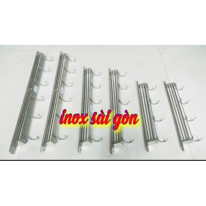 Giá kệ cài cắm dao kéo treo thớt inox