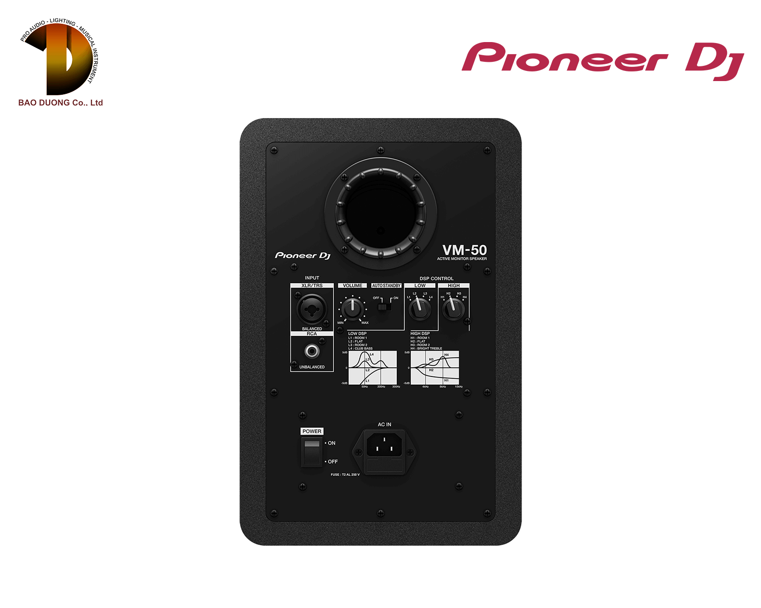 Loa monitor Active Pioneer DJ VM-50 Hàng chính hãng