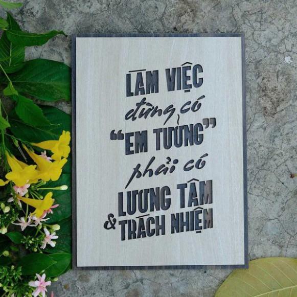 Tranh động lực CARINA T001- Không bao giờ là thất bại tất cả chỉ là thử thách