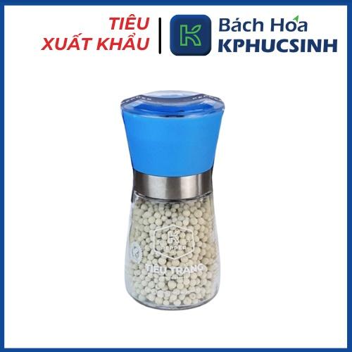 Tiêu trắng K-Pepper 90g kèm cối xay tiêu cầm tay