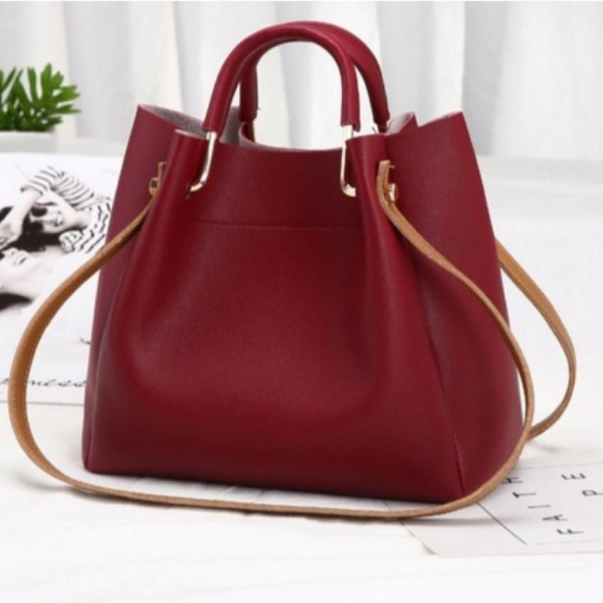 Túi xách nữ thời trang cao cấp Thành Long TLG 8222TU tặng xu tiền ngũ đễ cầu tài lộc M 229