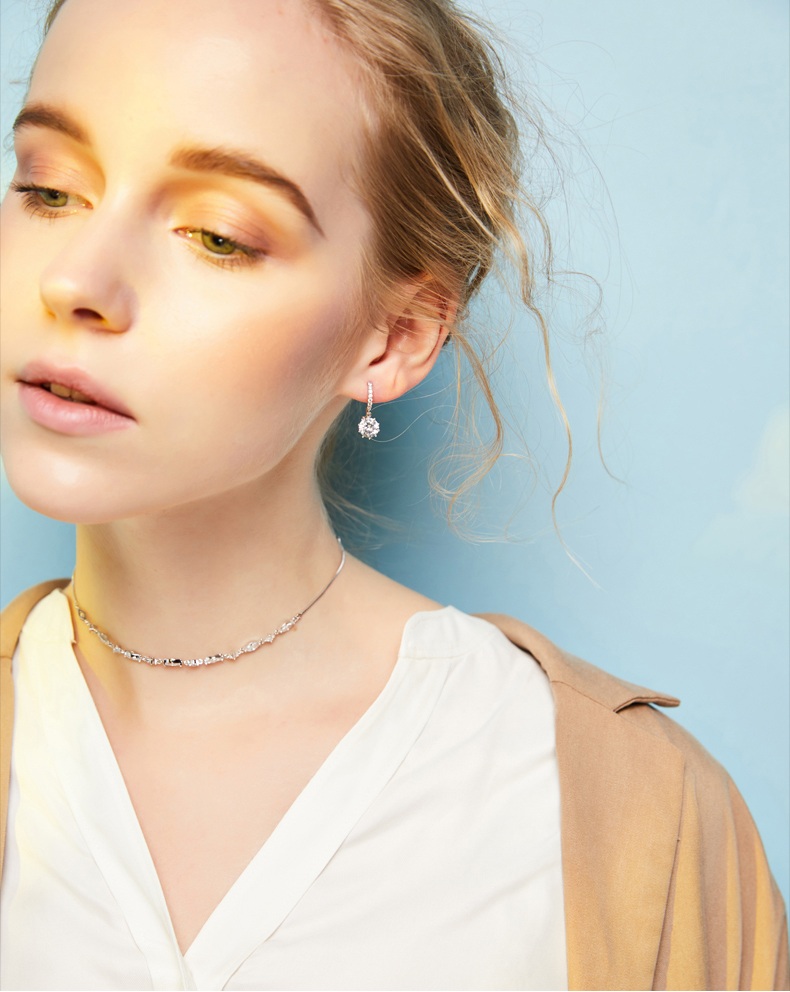 Bông tai khoen bấm nhỏ xinh HT222