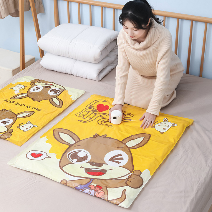 Bộ Túi Hút Chân Không Quần Áo, Chăn LOVE LIFE - Home and Garden