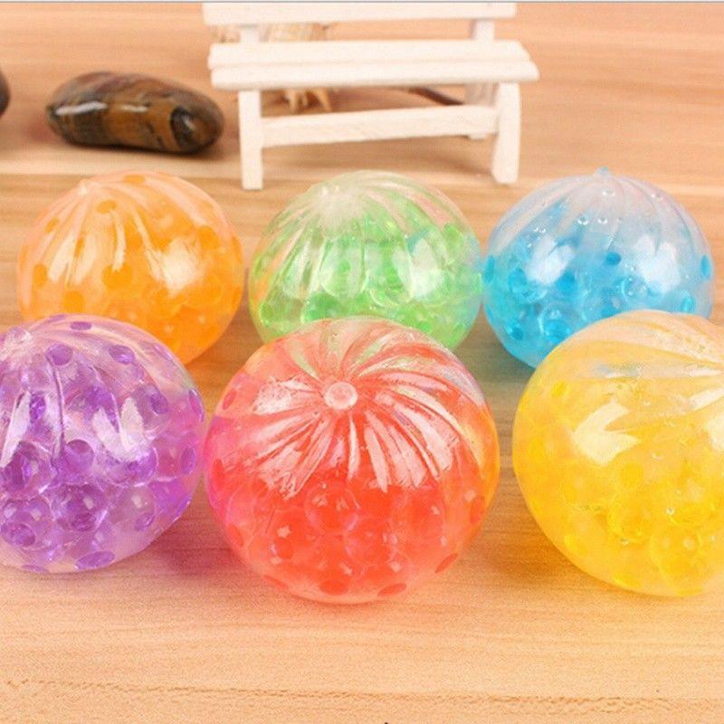 cFun Anti-Stress Clear Squishy Mesh Venting Ball Grape Squeeze Sensory Fruity Toyz