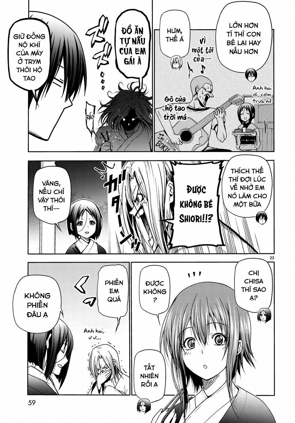 cô gái thích lặn - grand blue chapter 48 23