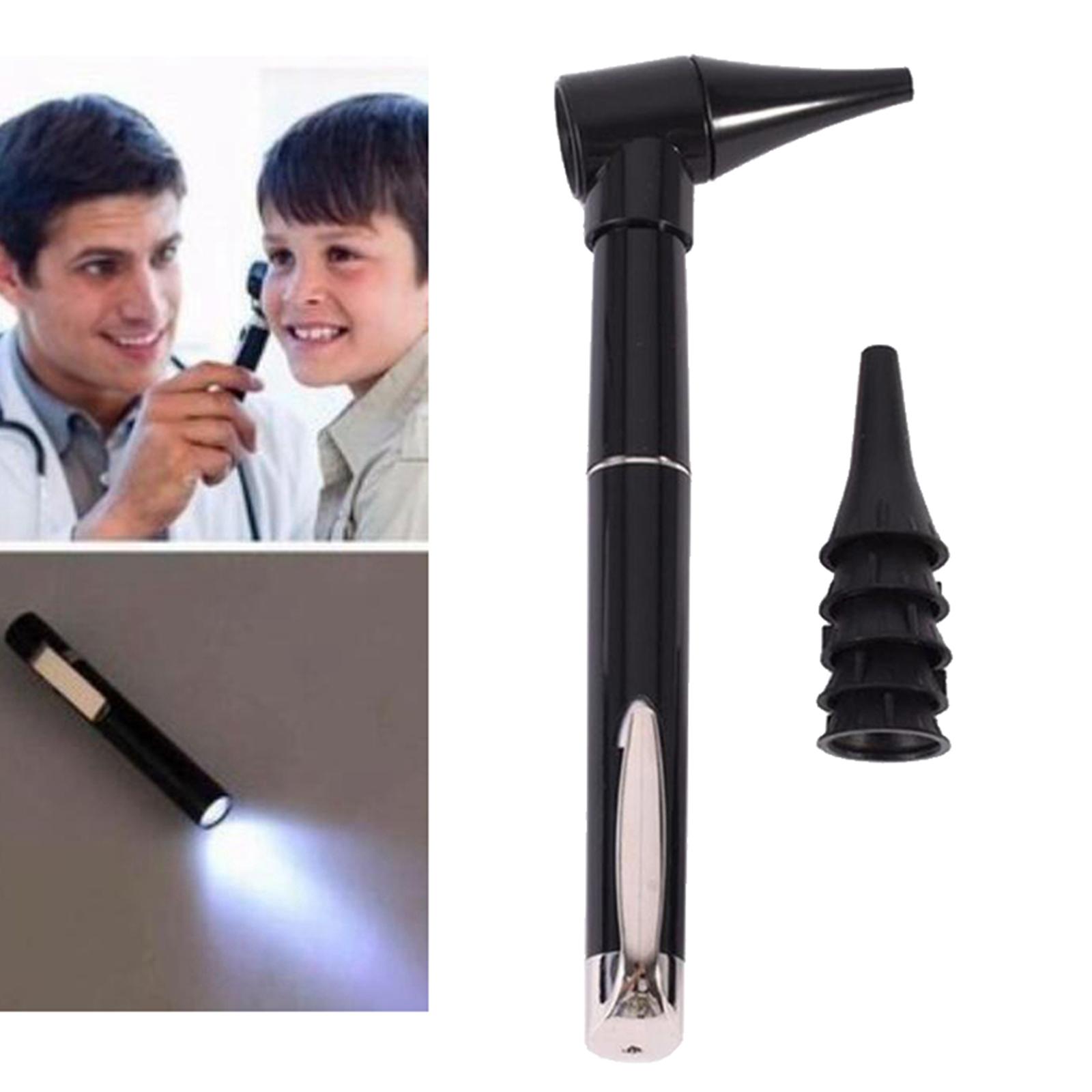 Professional Mini Clinical Diagnostic Otoscope Pen Instruments Set New
