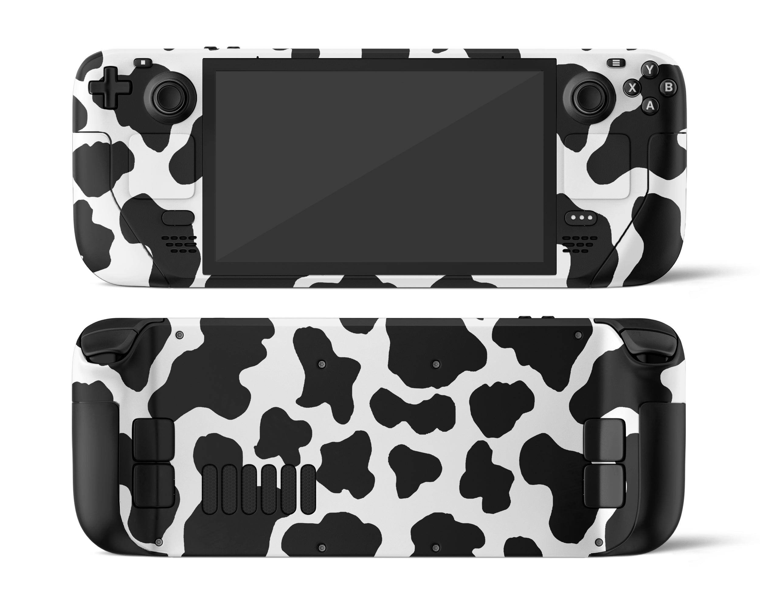 Skin dán Steam Deck mẫu Cow Print (Đã cắt sẵn chi tiết, dễ dán)