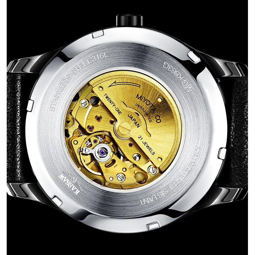 Đồng hồ nam chính hãng KASSAW K863-3 hàng full box ,Chống Nước ,chống xước ,kính sapphire, bảo hành 24 tháng ,hàng mới 100%,Đồng hồ cơ (Automatic)