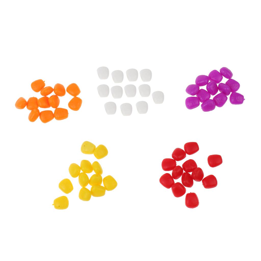 3x60 Pieces Artificial Pop up Sweetcorn Imitation Bait for Carp Coarse Fishing