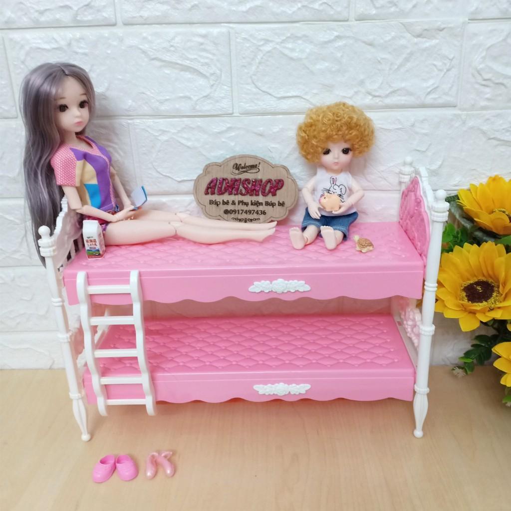 Giường Tầng Cho Búp Bê Barbie 30cm Adhshop