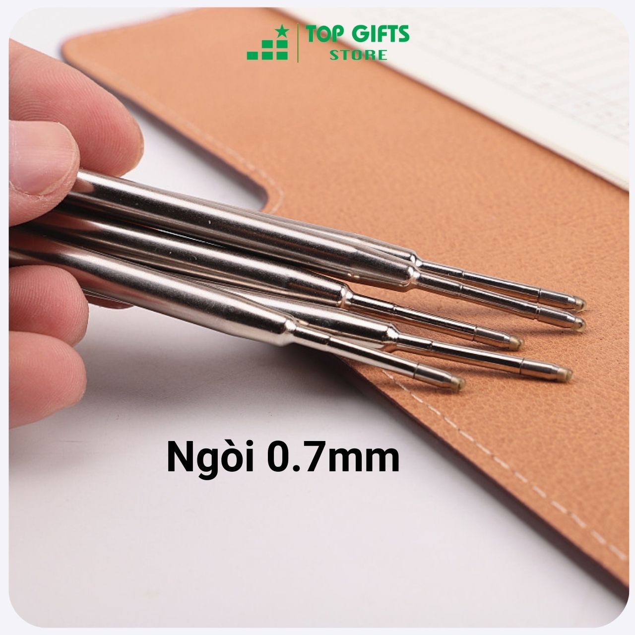 1 Ruột bút ký 0.7mm, mực xanh Dùng thay ngòi cho bút ký tên loại bấm hoặc bút xoay để mở ngòi chuyên cho bút ký tên