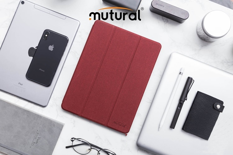 Bao Da dành cho iPad Mini 6 2021 MUTURAL With Pencil Holder - Hàng Nhập Khẩu