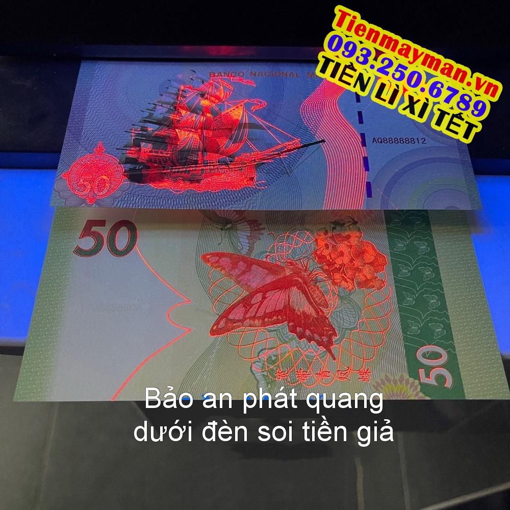 [BÁN CHẠY] [10 tờ] Tiền Thuận Buồm Xuôi Gió Kỉ Niệm Macau , Phong Thuỷ May Mắn Macao, Tiền lì xì Tết 2023