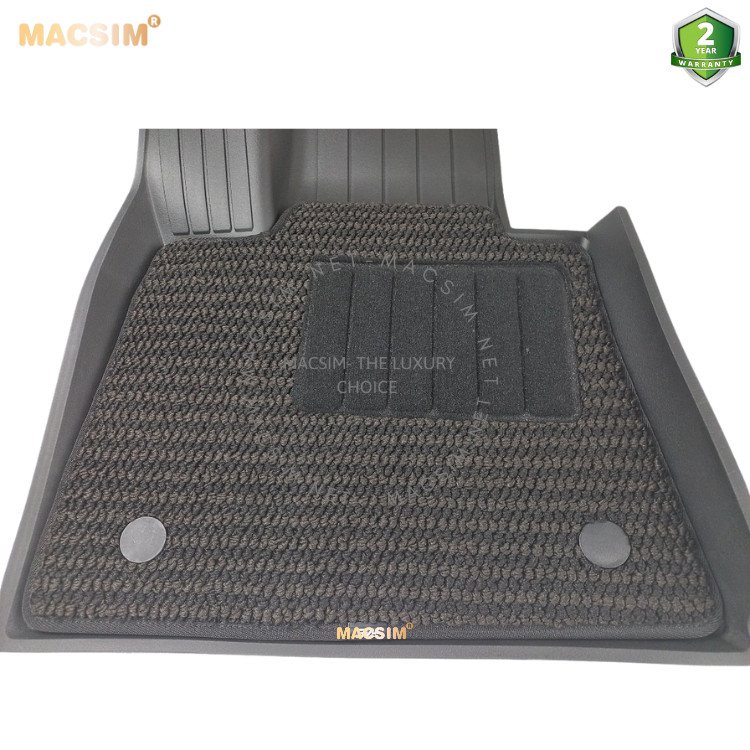 Hình ảnh Thảm lót sàn ô tô 2 lớp cao cấp dành cho xe BMW X6 2019+ nhãn hiệu Macsim 3w
