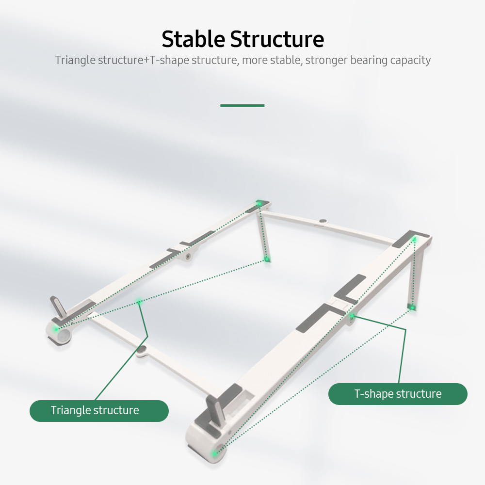 Giá Đỡ Máy Tính Bảng Gấp Chống Trượt 3 Trong 1 Ergonomic Cho Máy Tính Xách Tay
