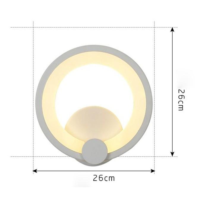 Đèn tường LED RM10 vòng tròn thiết kế hiện đại