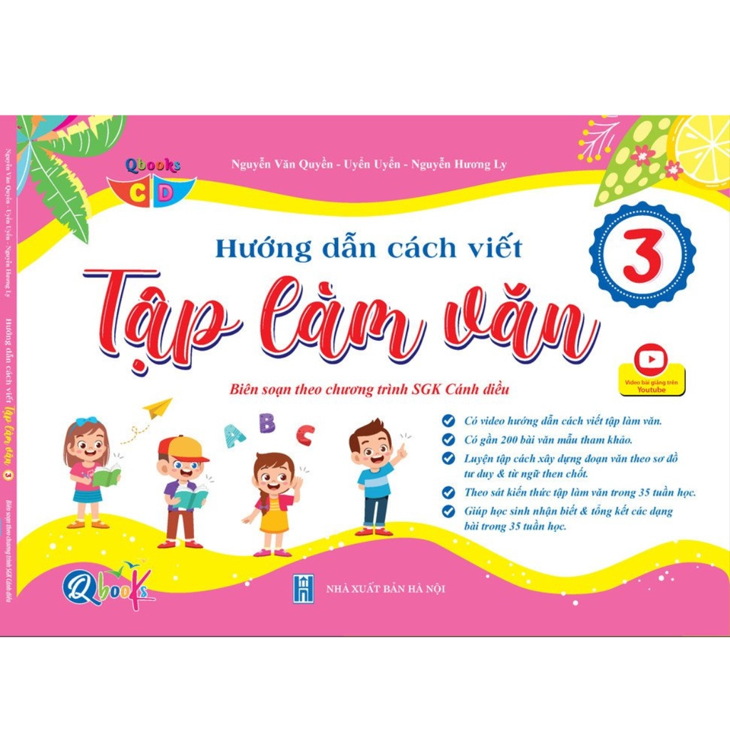 Sách - Hướng dẫn cách viết TẬP LÀM VĂN Lớp 3 - Cánh Diều - Cả năm - BẢN QUYỀN