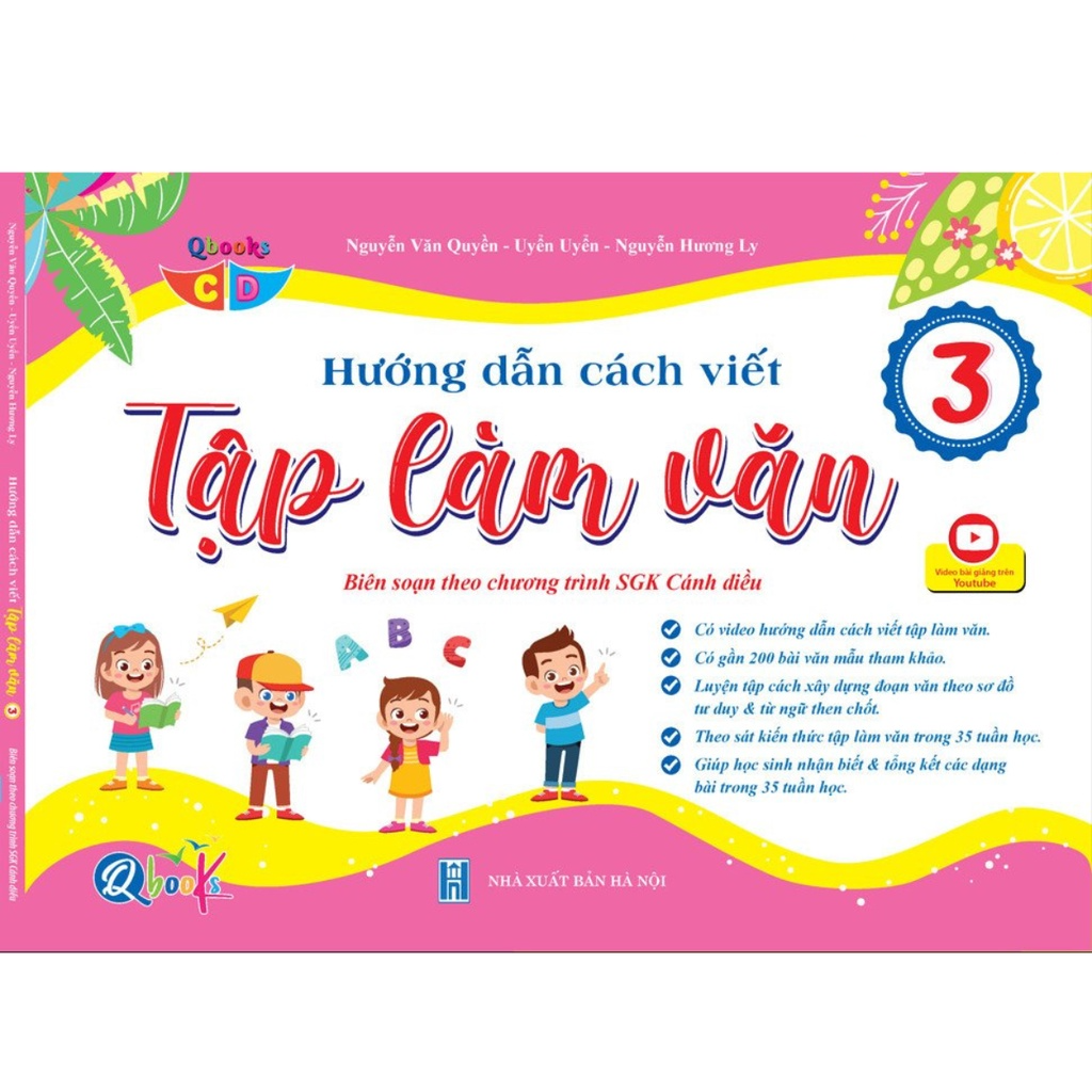 Sách - Hướng dẫn cách viết TẬP LÀM VĂN Lớp 3 - Cánh Diều - Cả năm (1 cuốn) - BẢN QUYỀN