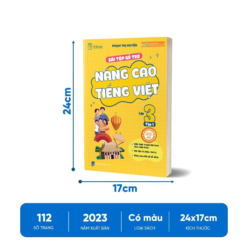 Sách Combo Bài Tập Bổ Trợ Nâng Cao Tiếng Việt Lớp 3  - Bản Quyền