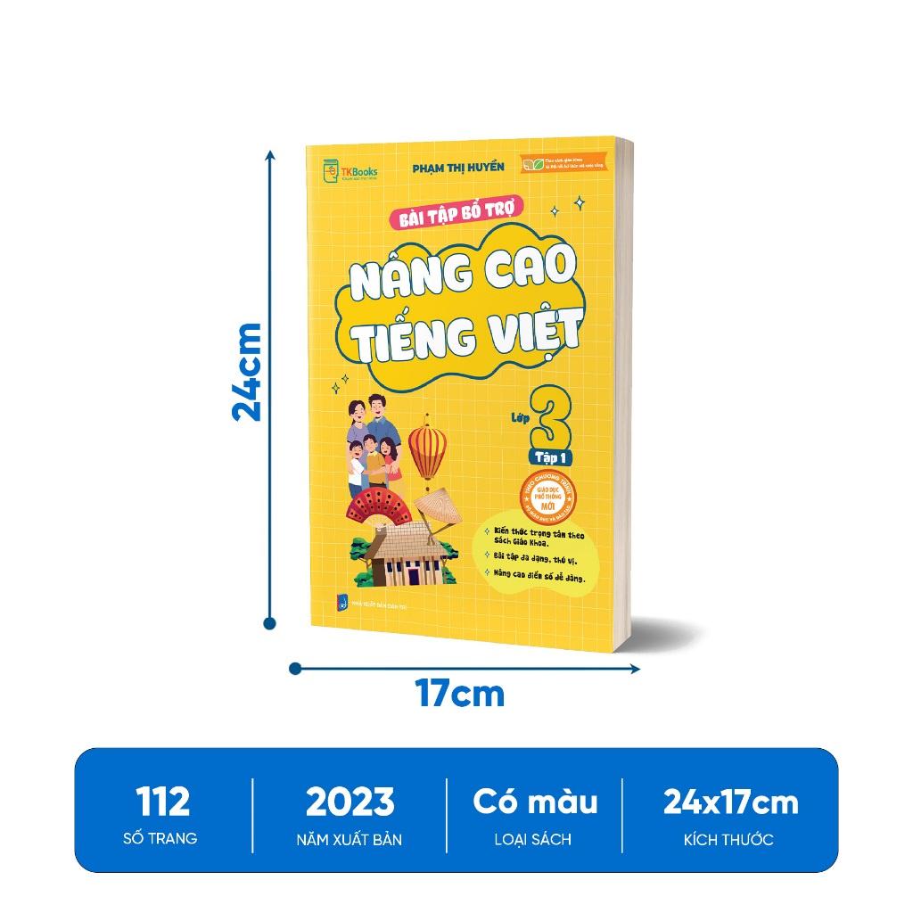 Sách Combo Bài Tập Bổ Trợ Nâng Cao Tiếng Việt Lớp 3 - Bản Quyền