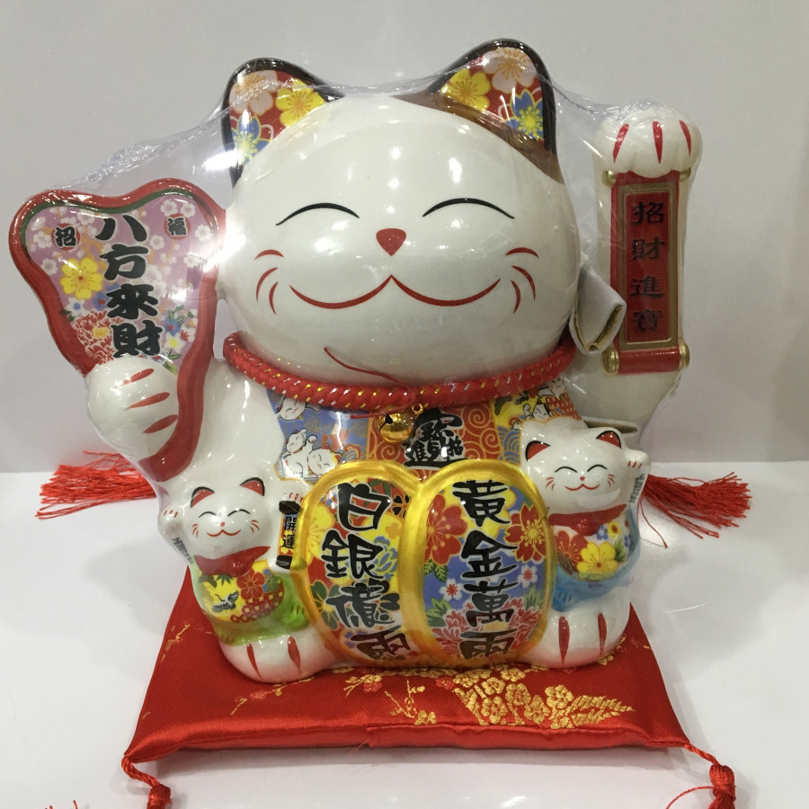 Mèo sứ may mắn - Maneki-Neco 03