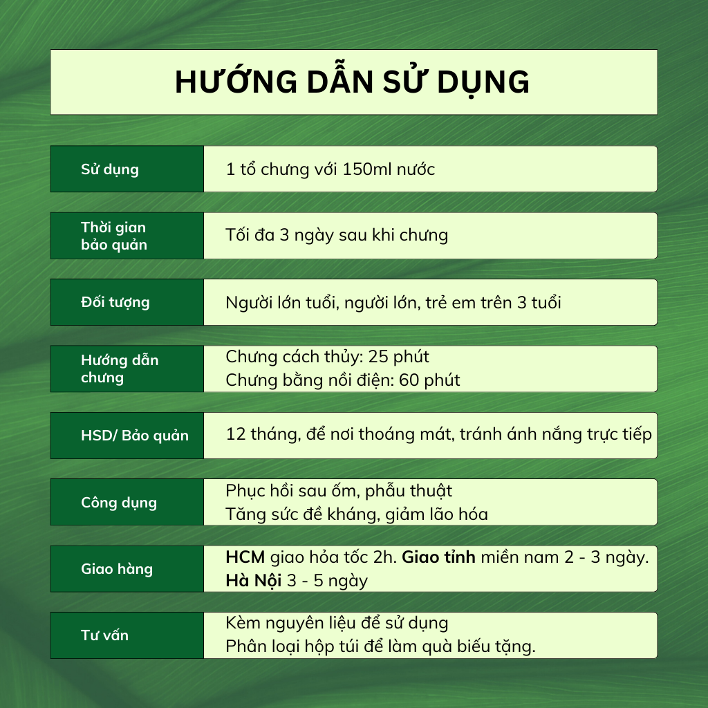 100G tổ yến sào tinh chế sợi dài loại 1 Khánh Hoà Nha Trang The Nest House