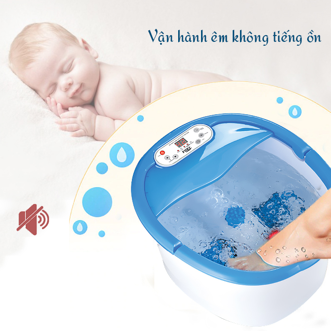 Bồn ngâm chân Nhật Bản FUKI FB100 (thế hệ mới con lăn xoay tự động)