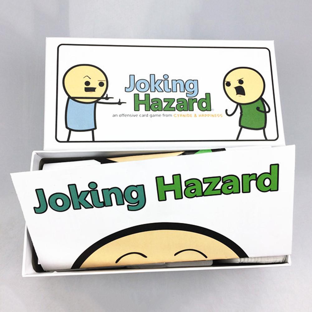 (18+) Trò Chơi Board Game Thẻ Bài Cà Khịa Joking Hazard Siêu Bựa Hộp Cứng Tiếng Anh Chất Lượng Cao