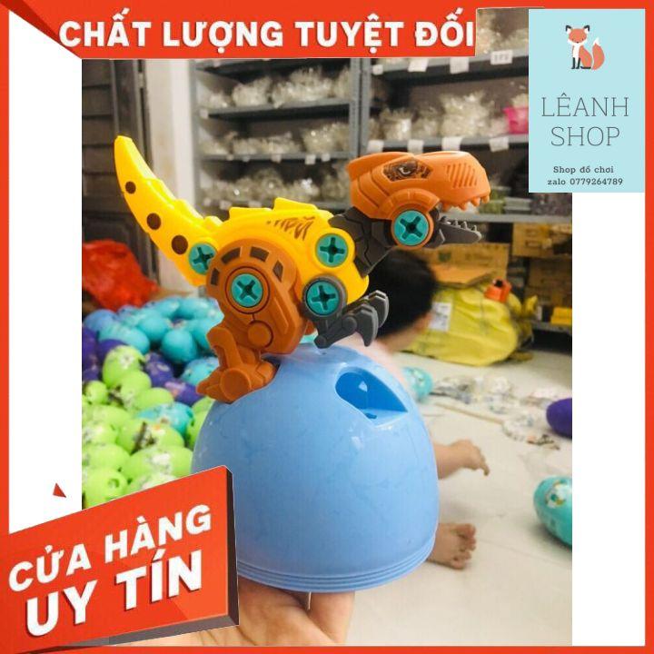 đồ chơi trứng khủng long lắp ghép loại lớn