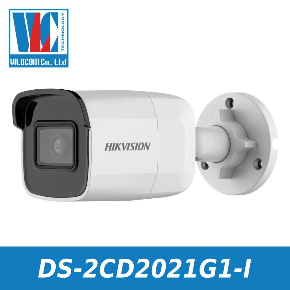 Camera IP hồng ngoại 2.0 Megapixel HIKVISION DS-2CD2021G1-I - Hàng Chính Hãng