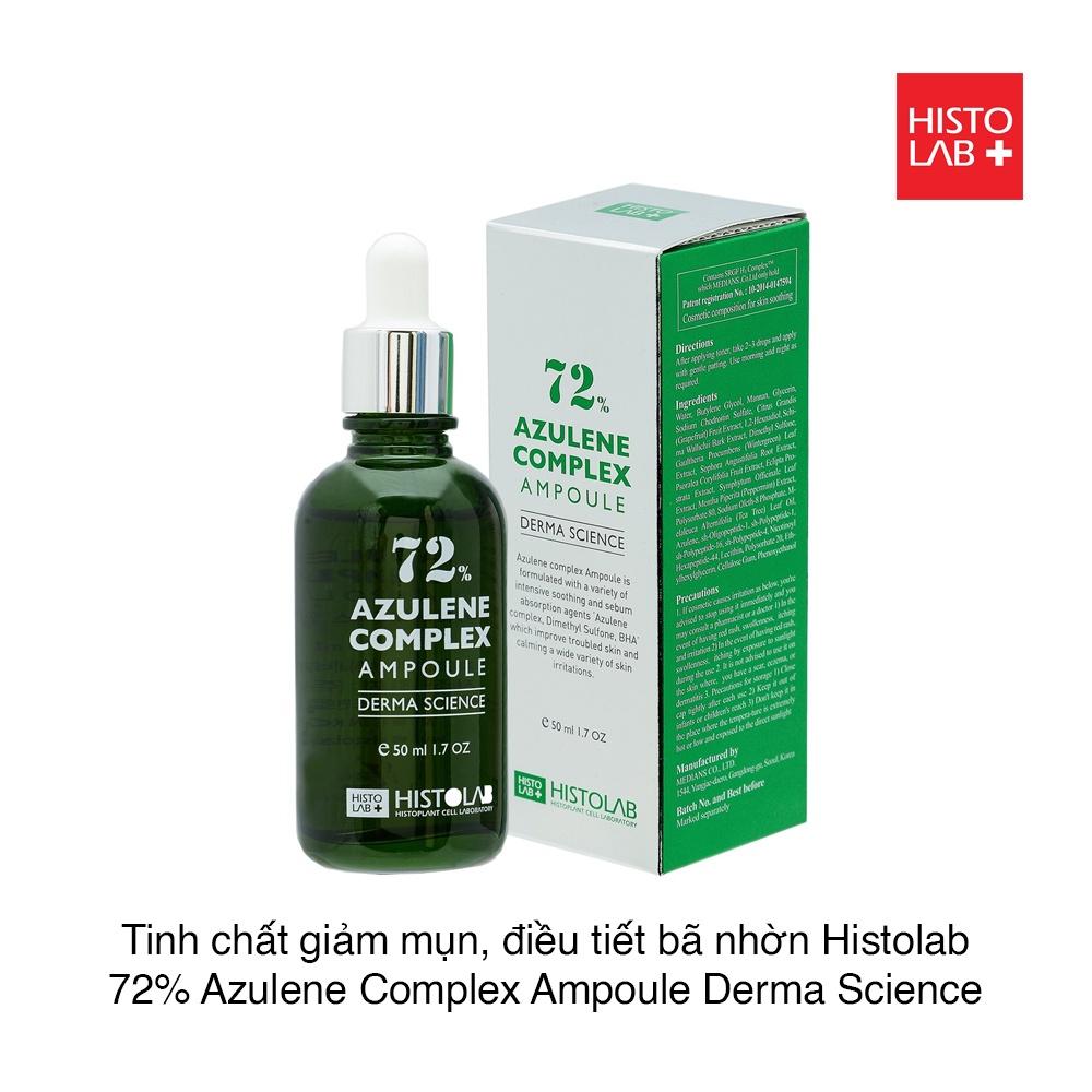 Tinh Chất Serum Giảm Ngừa Mụn Histolab Azulene Complex Ampoule 72% Kiểm Soát Điều Tiết Bã Nhờn Kích Ứng