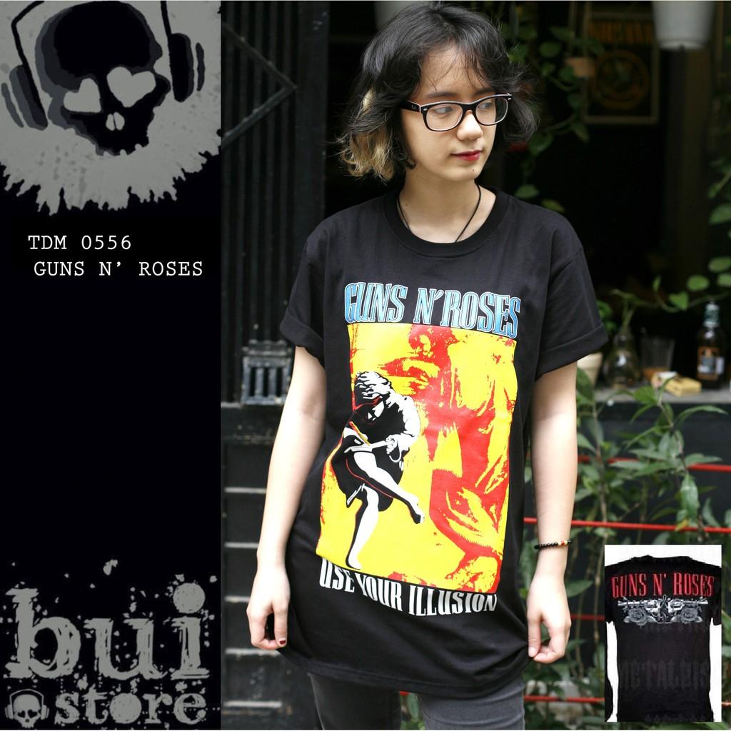 Áo Rock band tee phông / thun Guns N' Roses TDM 0556