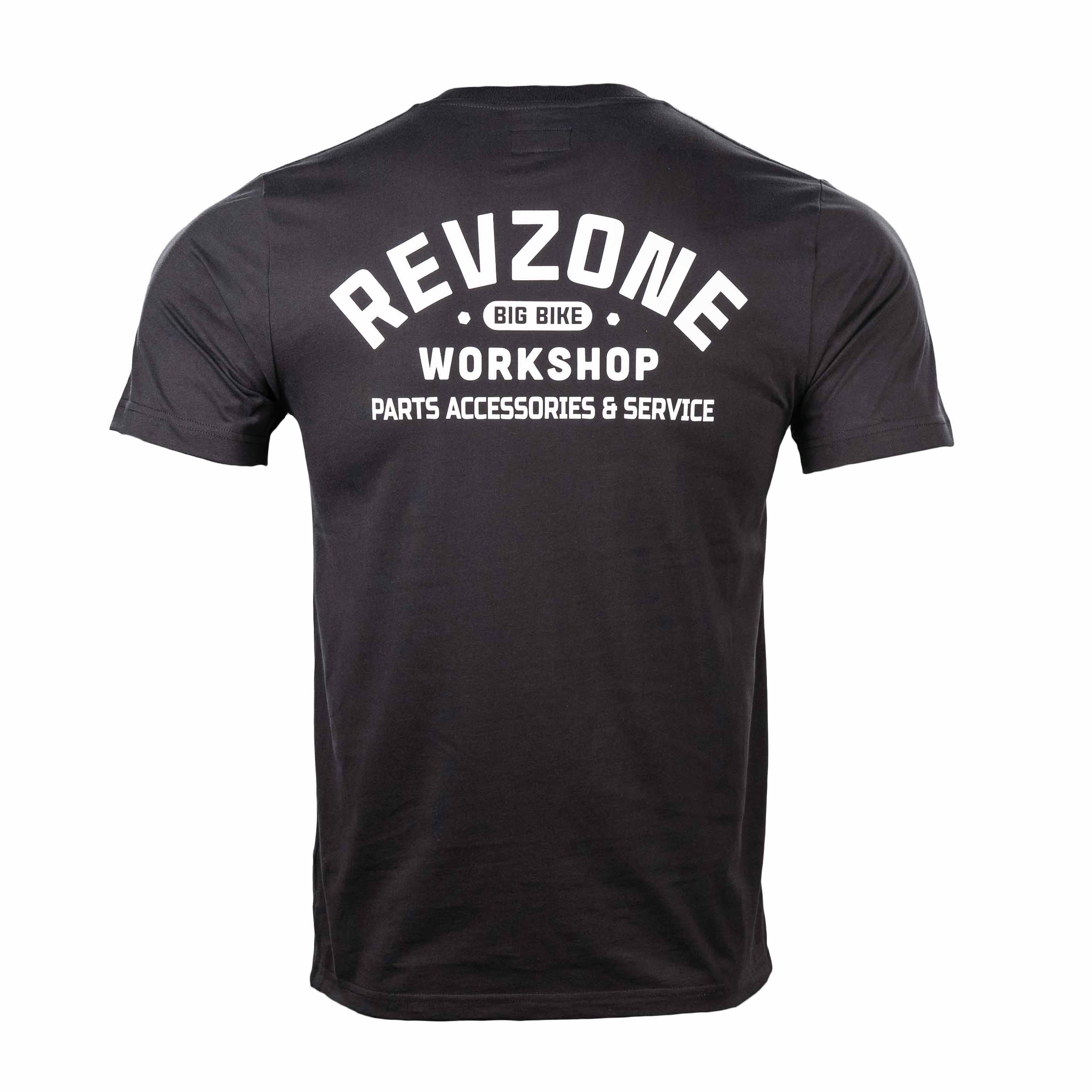 Áo Thun Cổ Tròn Logo Revzone Workshop PA & Service