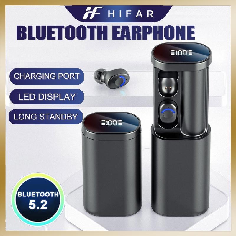 Tai nghe Bluetooth không dây TWS 5.2 cảm ứng chống ồn tích hợp sạc dự phòng