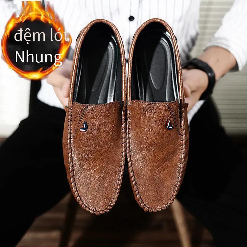 Giao hàng nhanh giày da hợp thời trang ngoài trời giày đôi giày lưới giày đỏ giày công sở giá thấp nhất