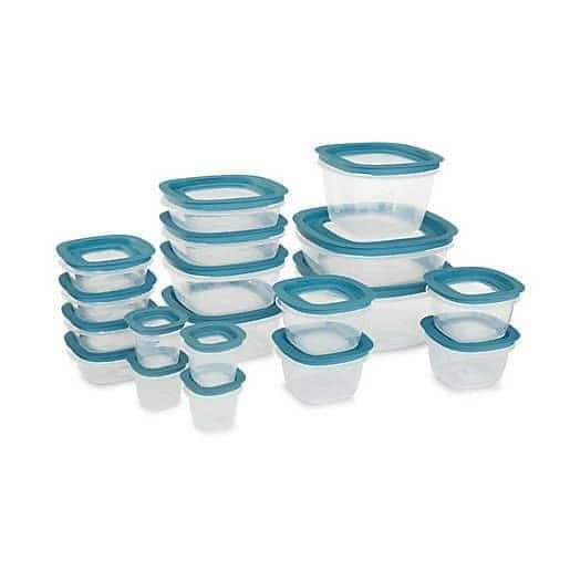 Set Hộp RUBBERMAID Loại Nắp Xanh 38 MÓN, Dòng cao Cấp, Đáp Ứng Đầy Đủ Các Tiêu Chuẩn Nhựa An Toàn, An Toàn Khi Sử Dụng Trong Máy Rửa Chén, Hộp Nắp Kín Chân Không, Nhựa Chống Trầy Xước Cực Tốt, Nhập Đức