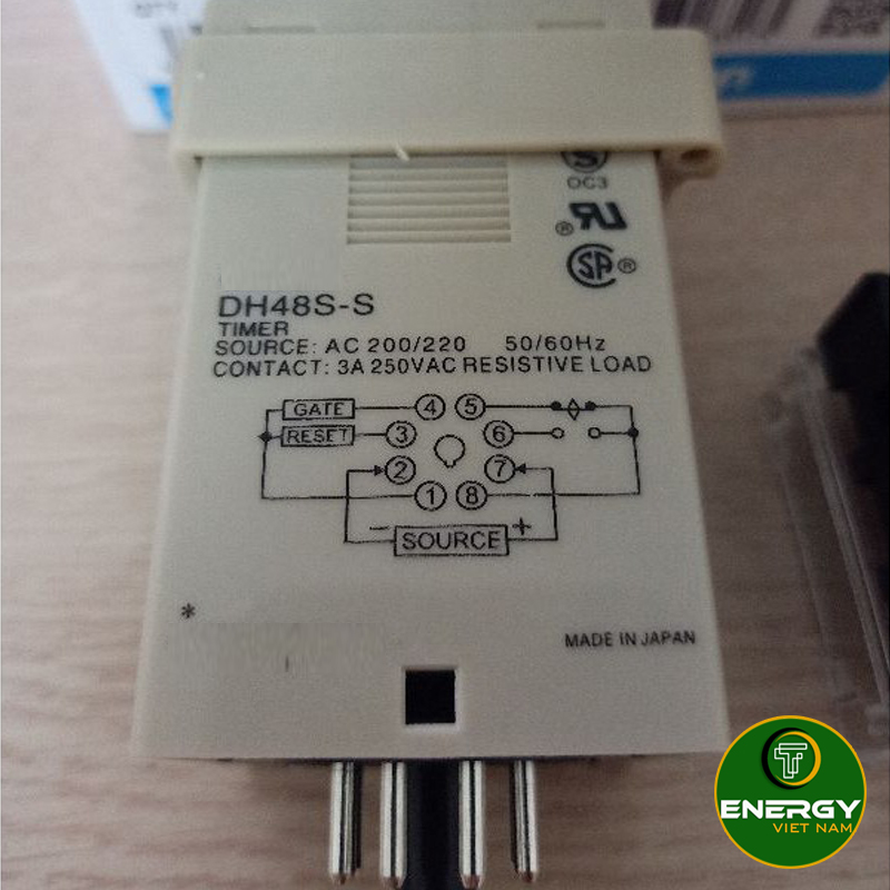 Rơ le thời gian luôn phiên DH48S-S 220V - Thiết Bị Điện Cài Đặt Thời Gian Tắt / Mở