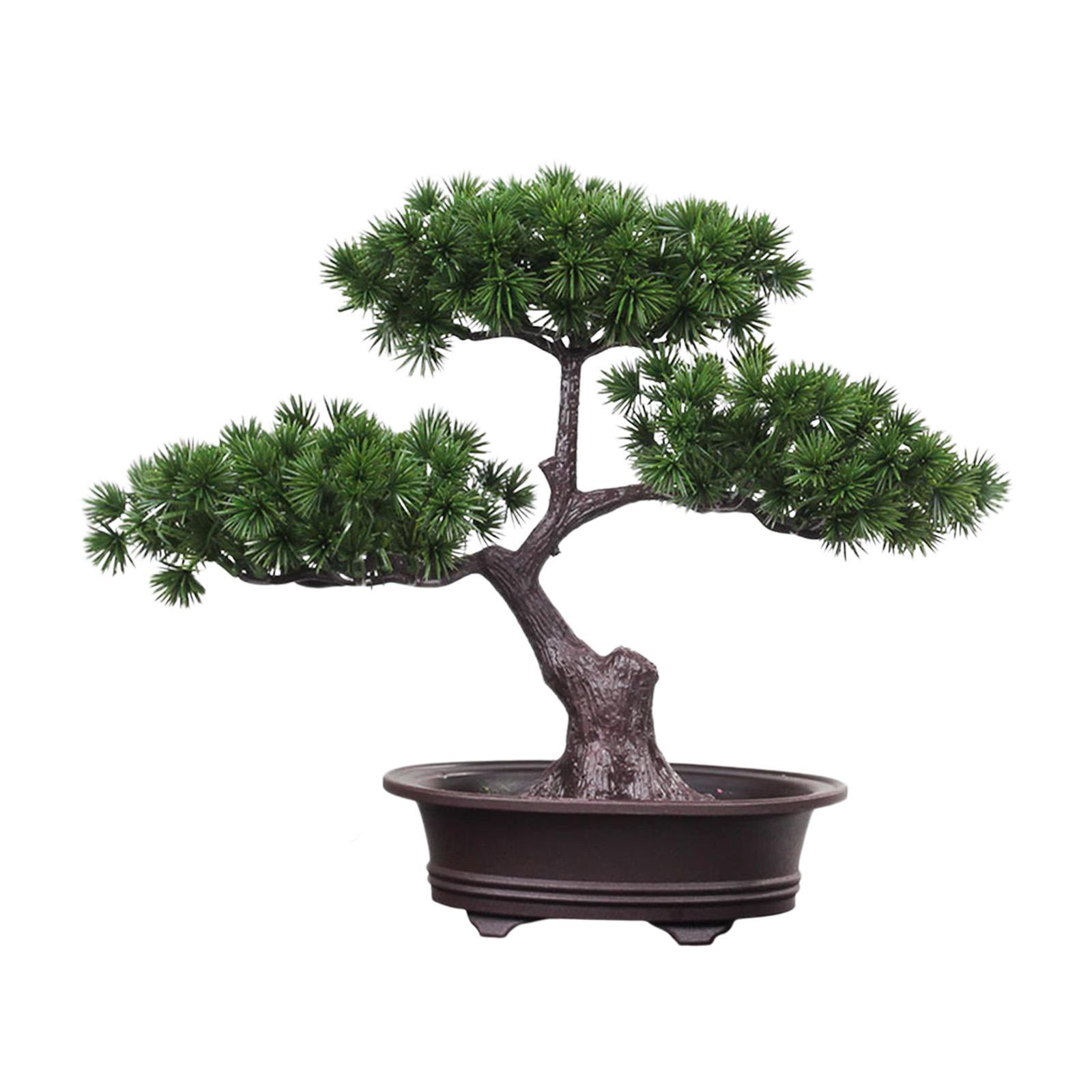 Artificial Welcoming Tree Pot Plant Bonsai Versatile for Hall Vestibule