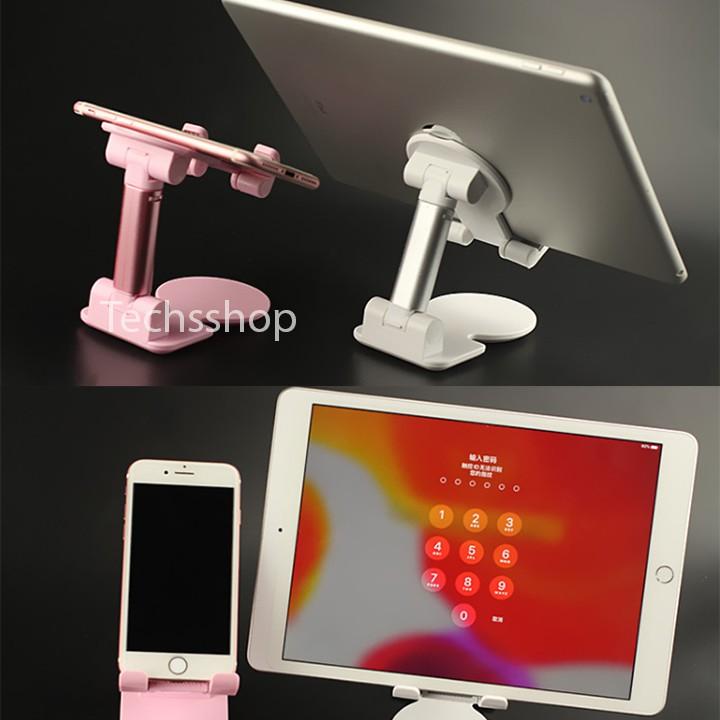 Giá Đỡ cho Điện Thoại, Máy Tính Bảng Gấp Gọn Tùy Chỉnh Độ Cao - Folding desktop phone stand