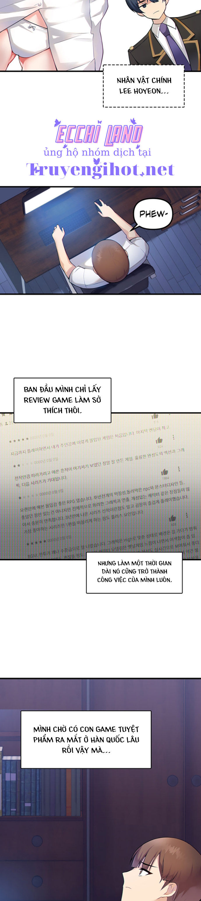 làm reviewer tôi trở thành main của game 18+ lúc nào không hay chapter 1.1 5