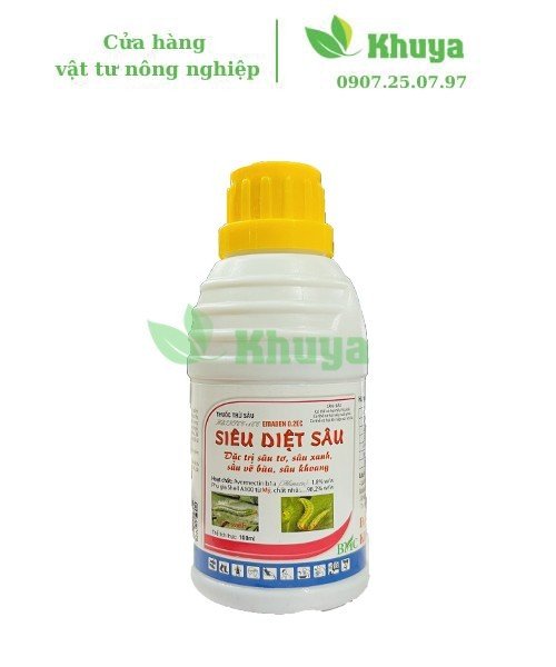 Thuốc trừ sâu Siêu Diệt Sâu 100ml Rệp sáp - Rầy xanh