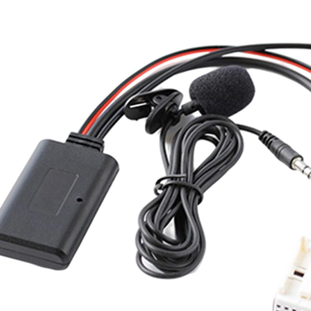 Microphone Adapter for Bluetooth Aux Audio Cable for E64 E66 Spare Parts