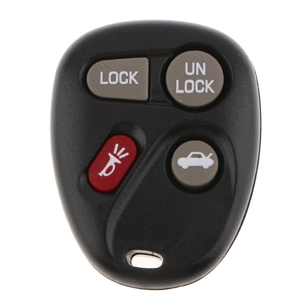 4 Buttons Keyless Fob Compatible with  Smart Remote Case Entry