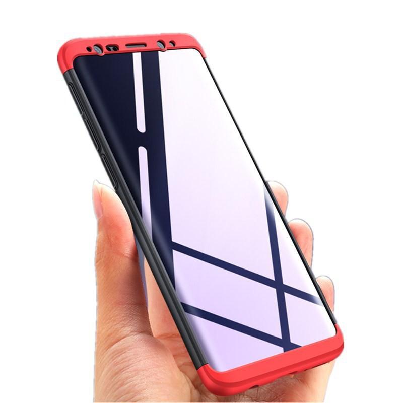 For Samsung S9 S9 S10 Plus S10 5G S10E 360 Degree Cover Full 3 in 1 Hard PC Protection Case
