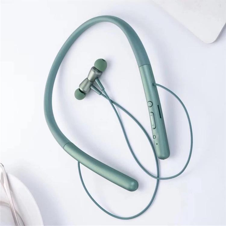 Tai nghe Bluetooth đeo cổ K10 giá thấp nhất chạy thể thao nghe nhạc thẻ cắm âm thanh nổi trong tai tai nghe đeo cổ hút nam châm