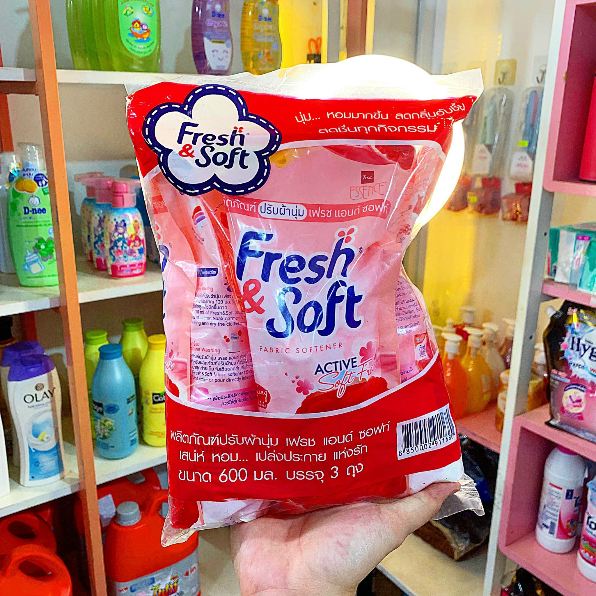 Nước xả vải Thái Lan Fresh Soft ( lẻ 1 bịch) đủ màu